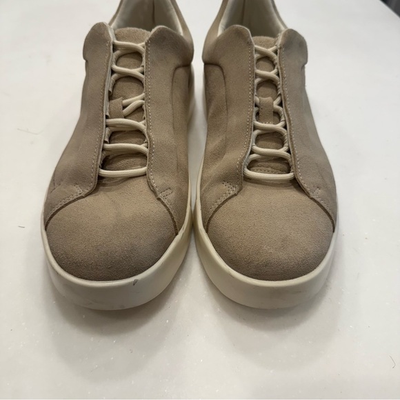 Zara Mens Taupe Suede Sneakers With White Chunky Soles NEW! Size US 9 EU 42 - Picture 3 of 10